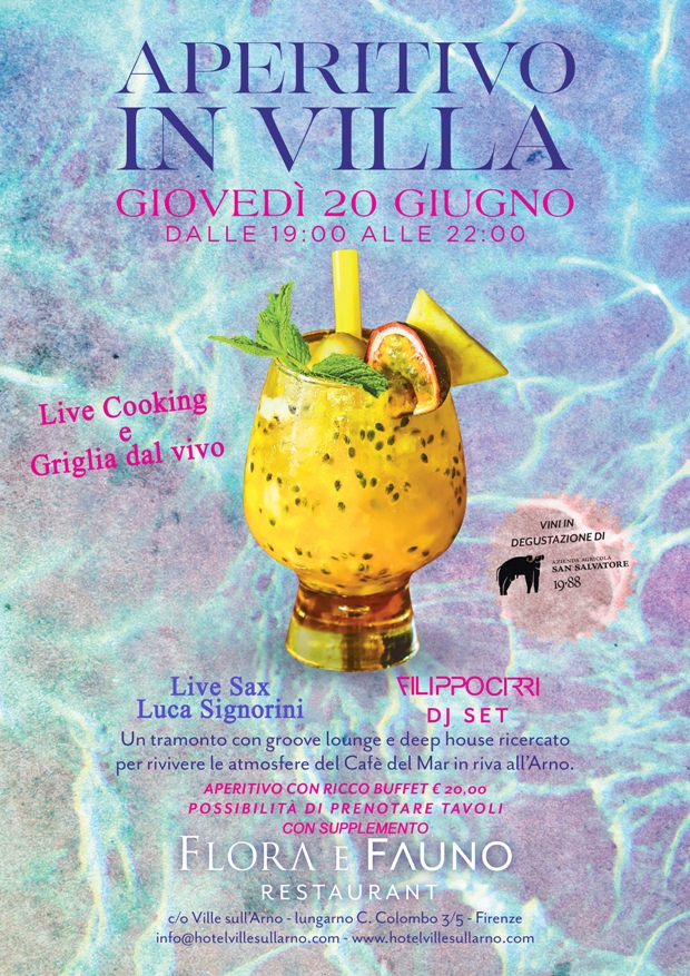 Brunch in Villa con live cooking e griglia dal vivo